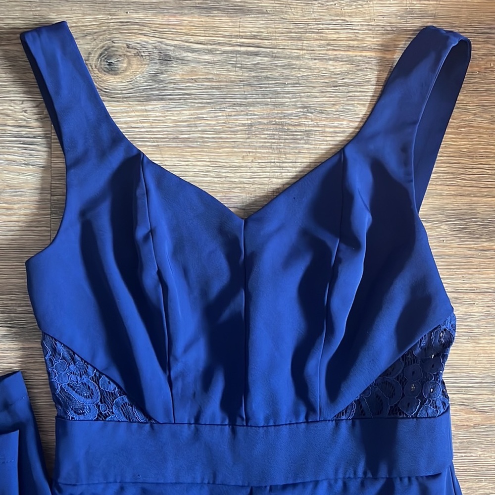 Blue formal romper!